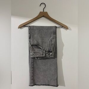 Heather Gray Denim skirt